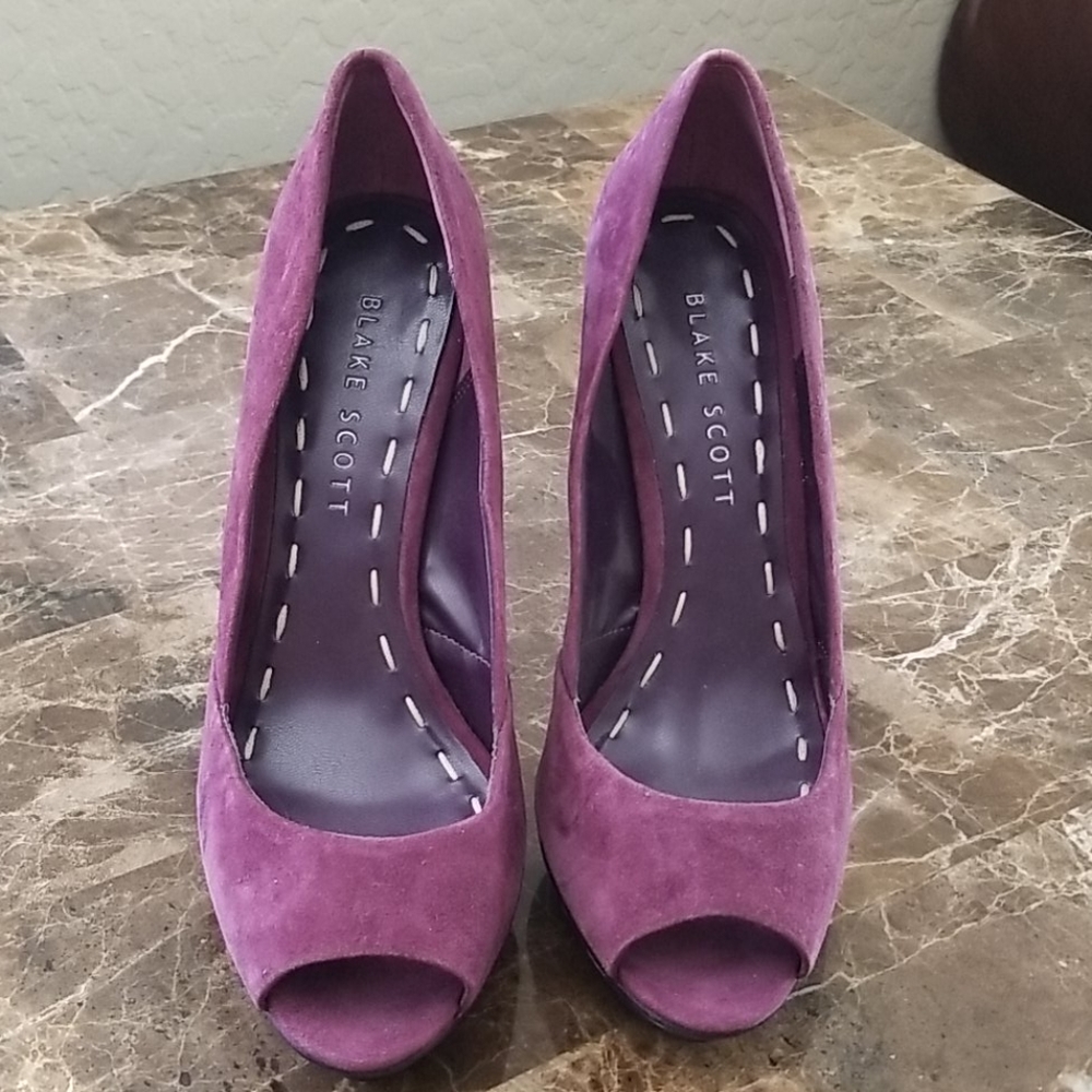 Suede stilettos
